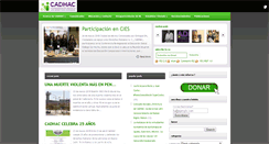 Desktop Screenshot of cadhac.org